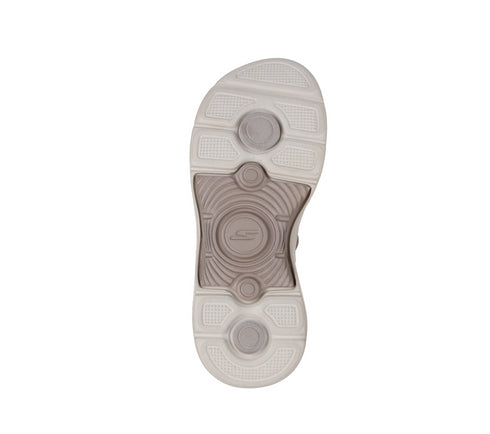 Sandale sport, dama, SKECHERS GO WALK ARCH FIT 2.0 140874-TPE bej, textil